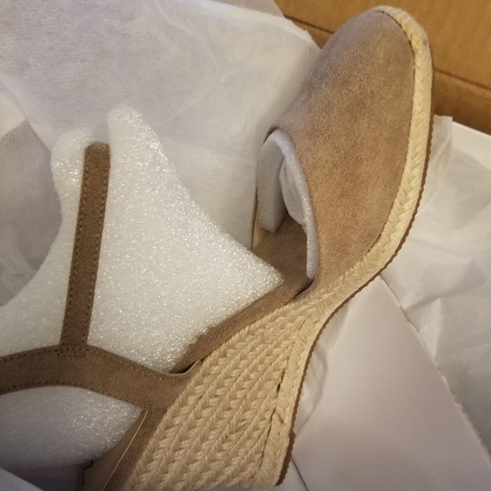 COPY - Neiman Marcus Sly wedge espadrille